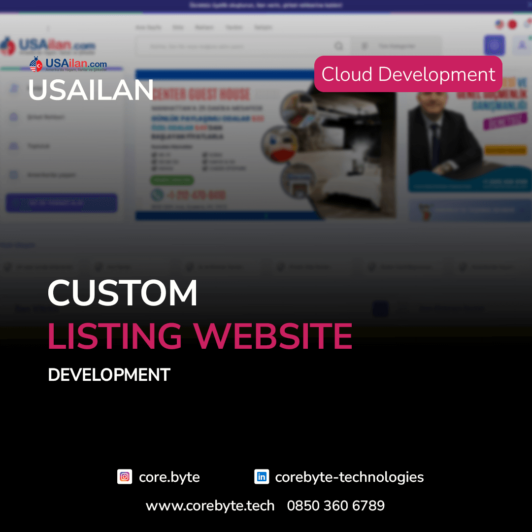 custom listing software